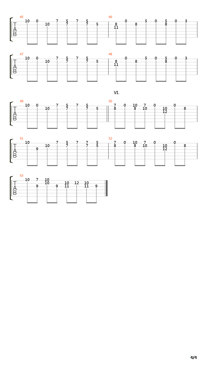 Y吉他谱