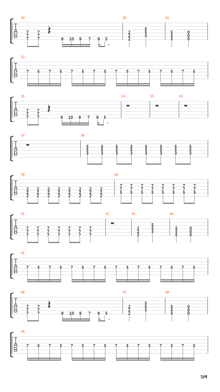 Iodine吉他谱