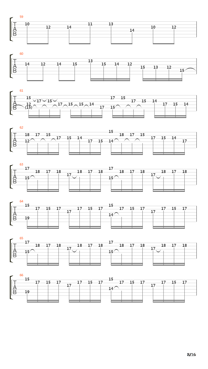 Toccata A Fuga Dmoll Opus Bwv 565吉他谱