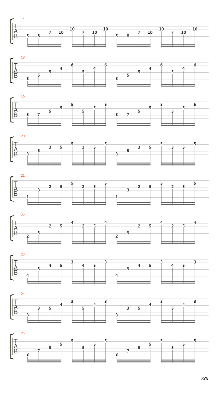 Wtc Prelude No 1 Book 1吉他谱