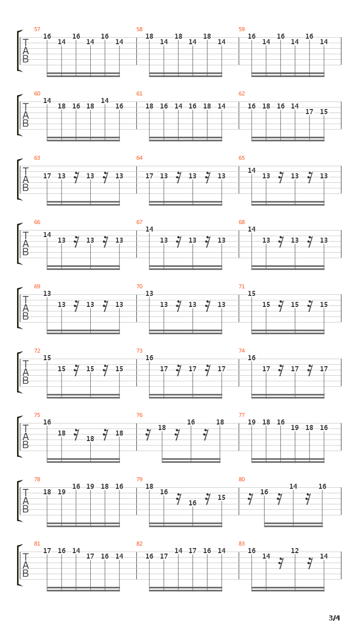 Wtc Prelude No 3 Book 1吉他谱