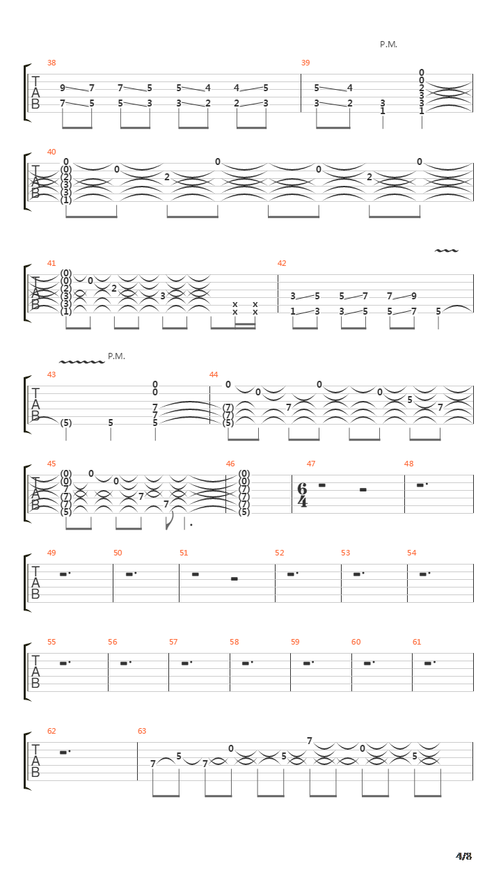 It Falls On Me吉他谱