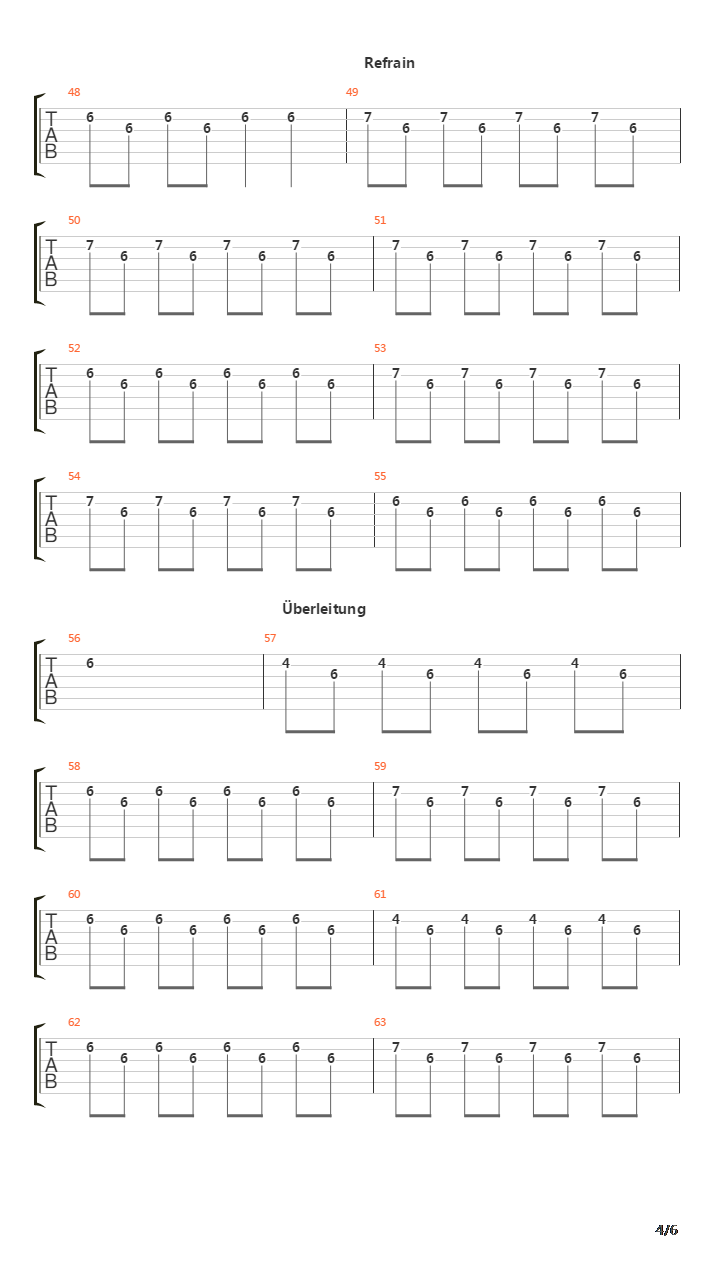 Schwesterherz吉他谱
