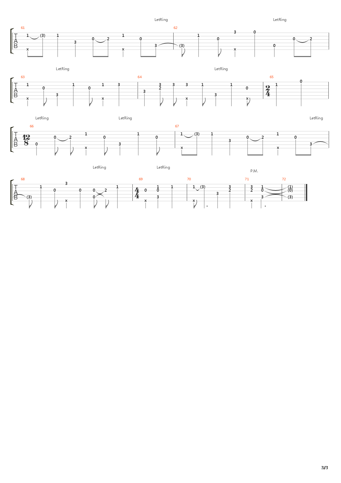 Stay吉他谱