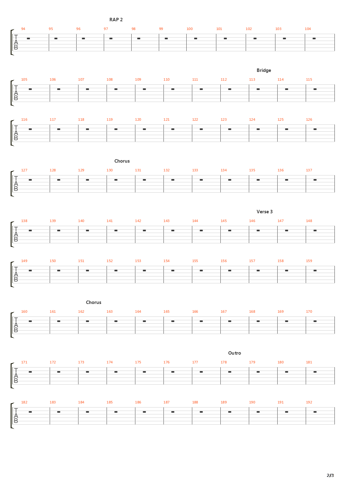 Orange吉他谱