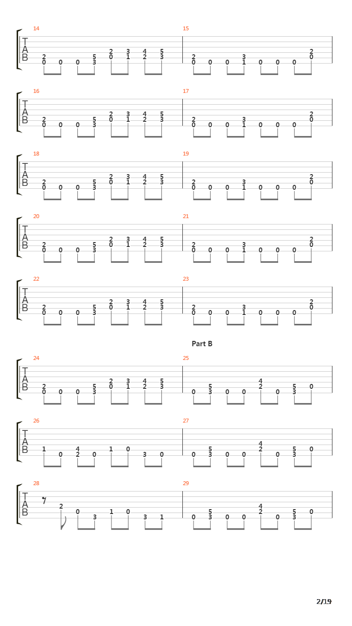 Attaxic吉他谱