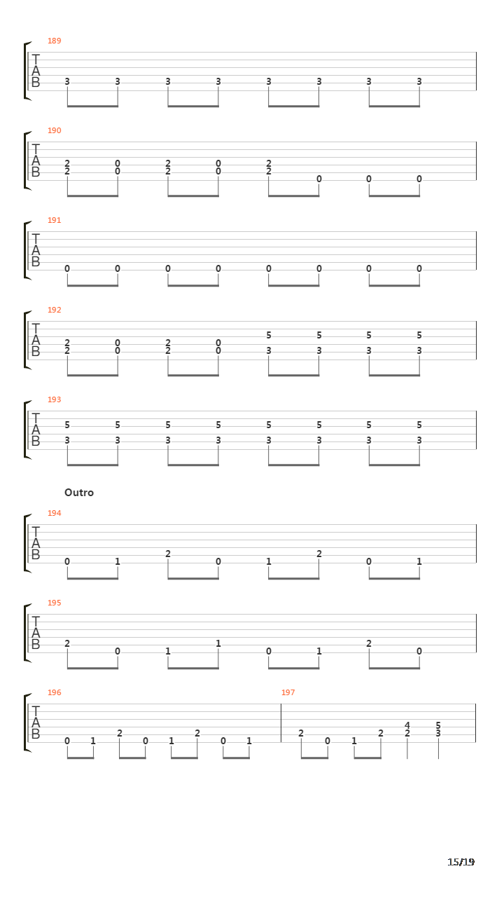 Attaxic吉他谱