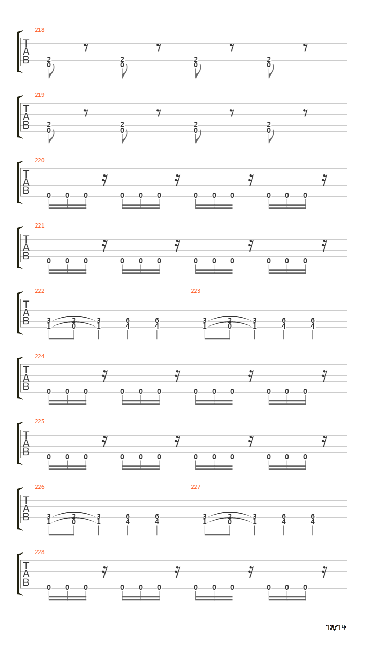 Attaxic吉他谱