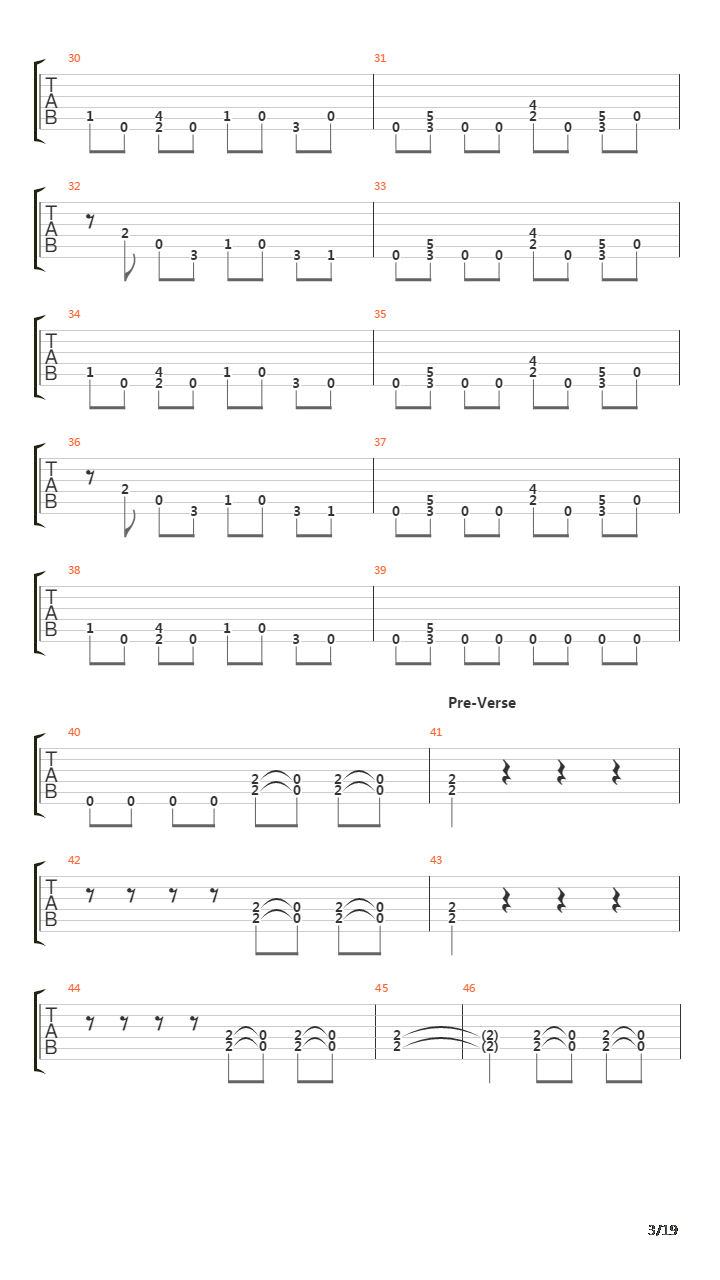 Attaxic吉他谱