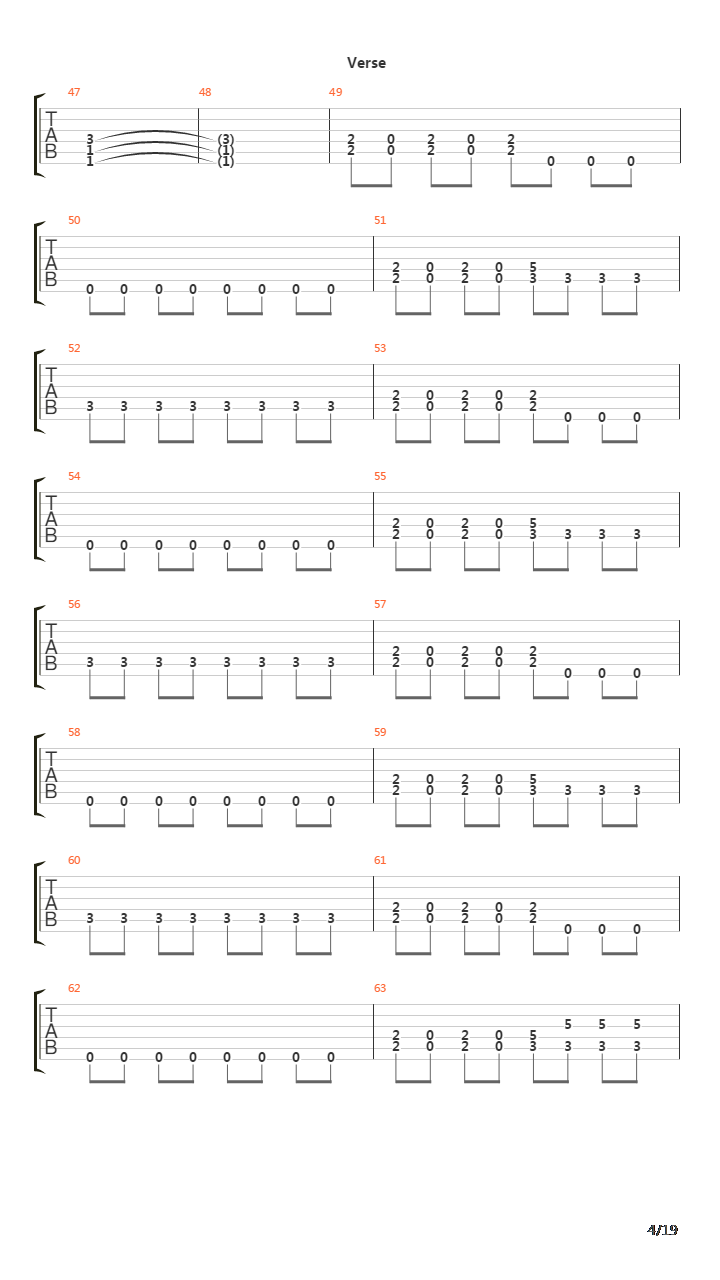 Attaxic吉他谱