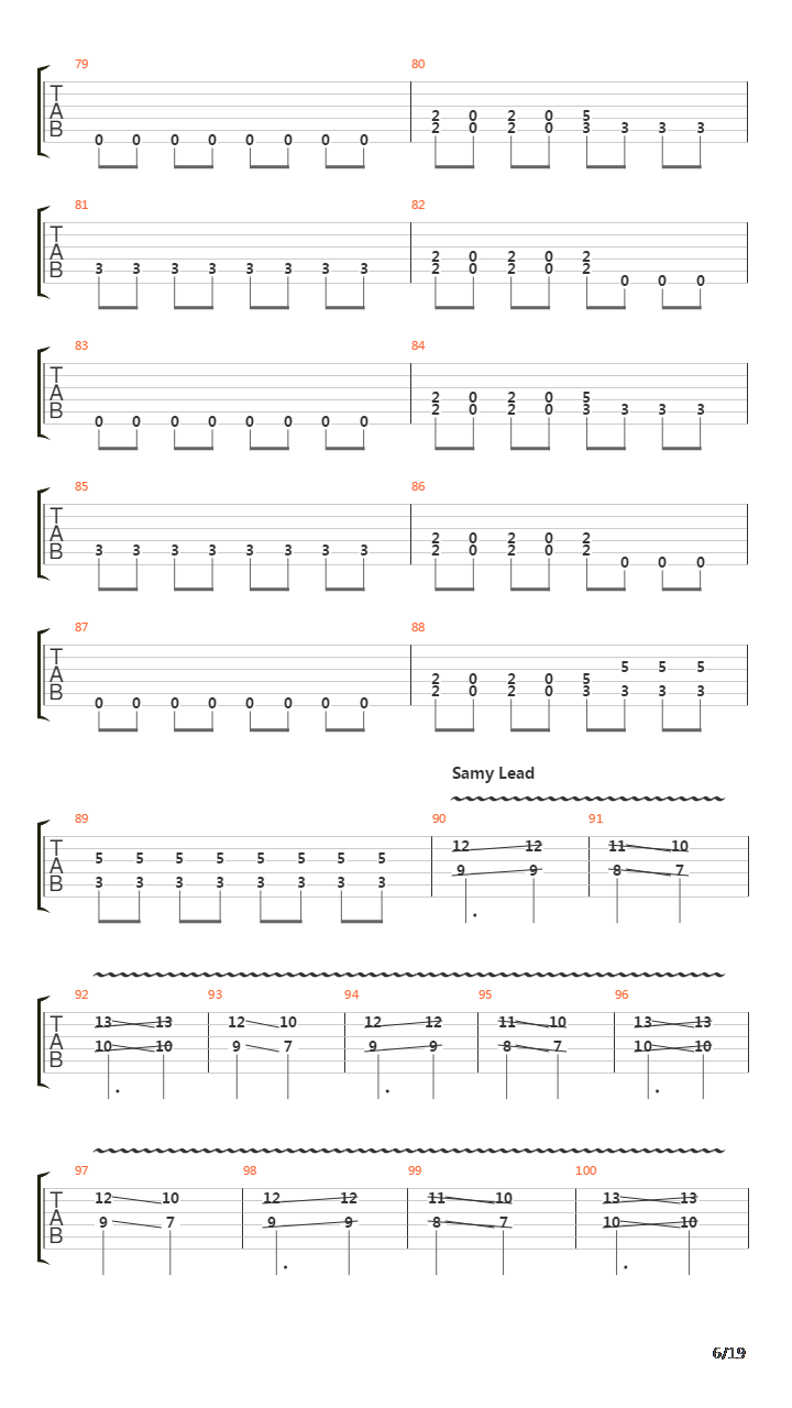 Attaxic吉他谱