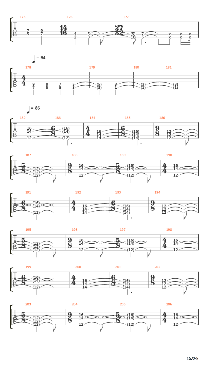 Magna Carta吉他谱