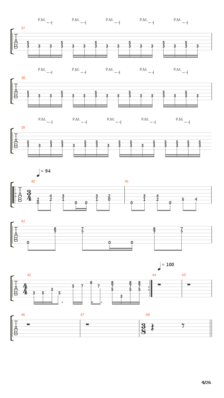 Magna Carta吉他谱