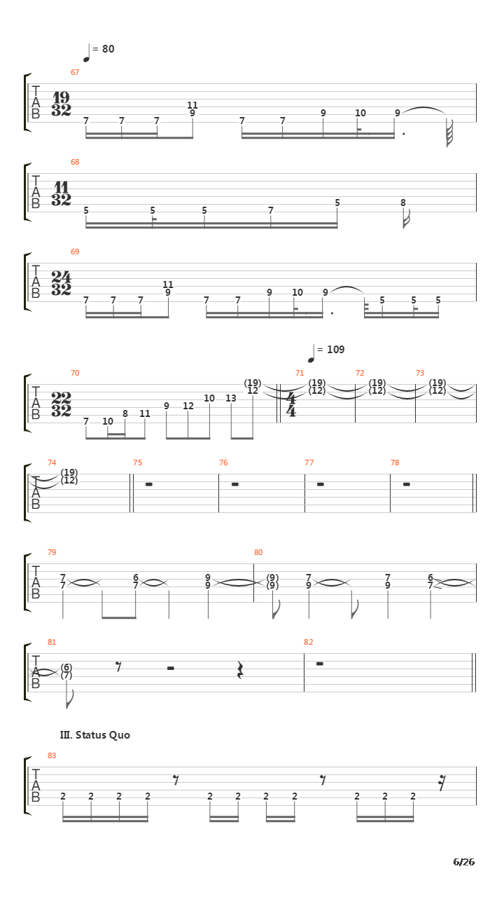 Magna Carta吉他谱