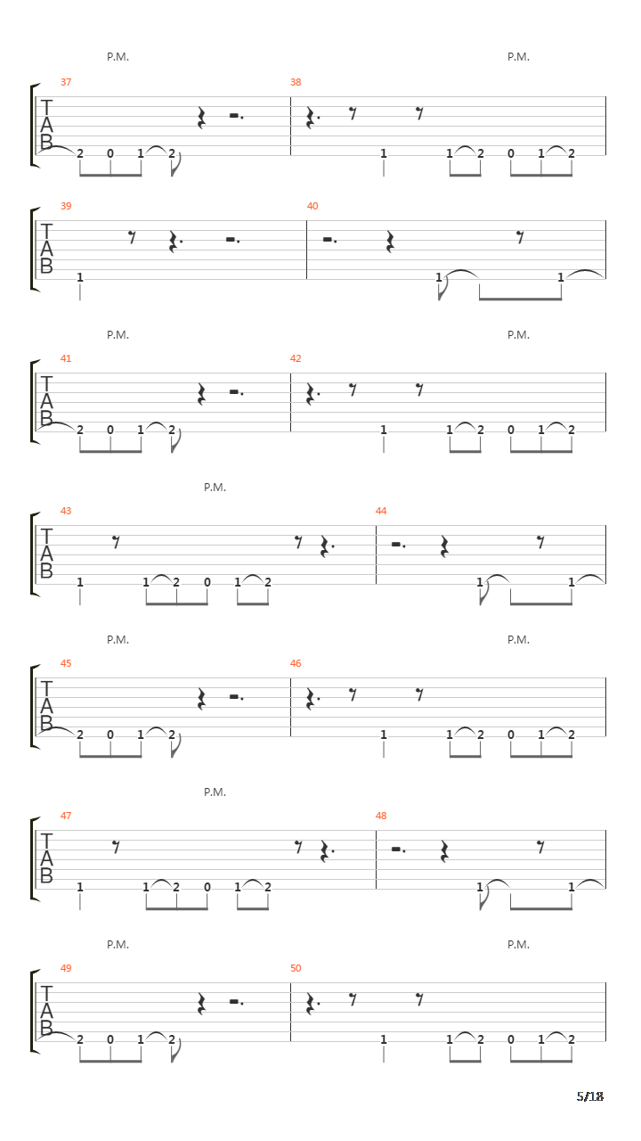 Pitch Black吉他谱