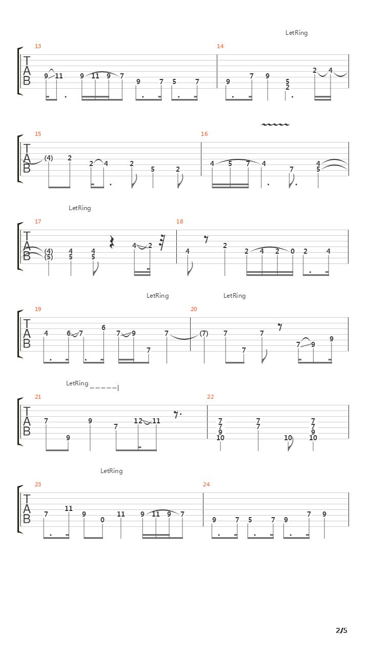 Paloma吉他谱