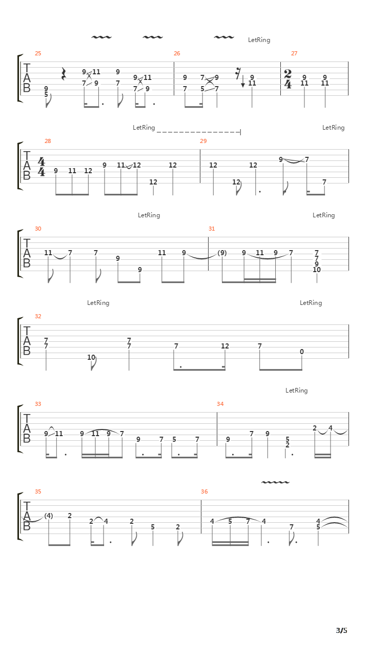 Paloma吉他谱