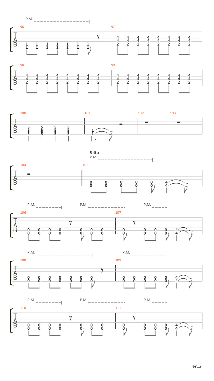 Uhkakuva 6吉他谱