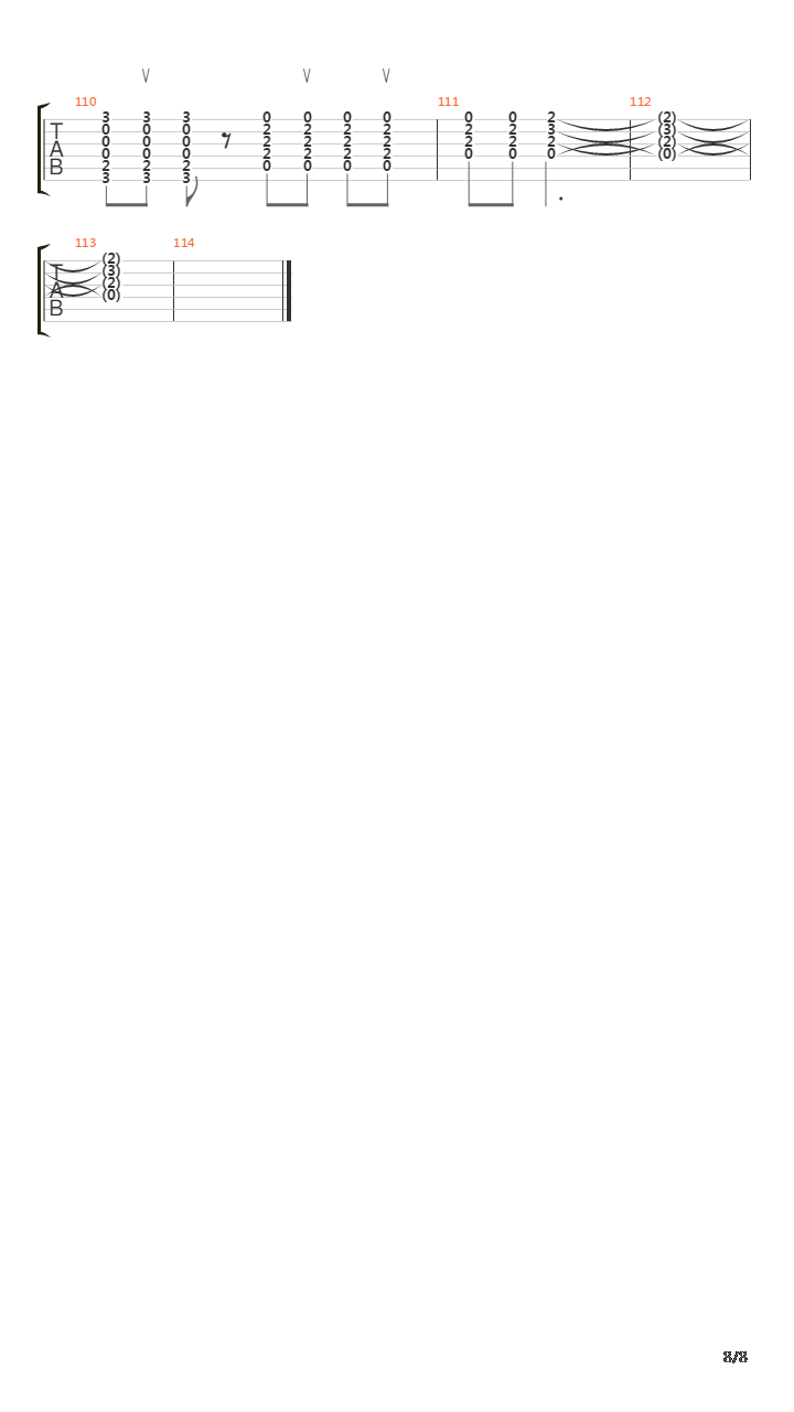 Honey吉他谱