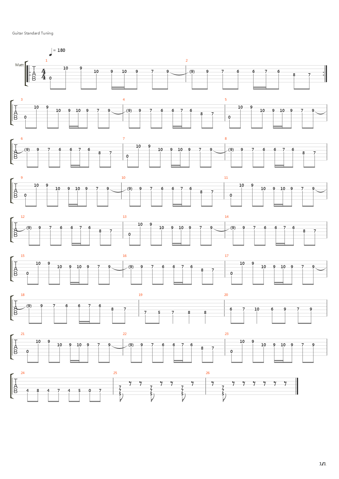 Vuilstamen吉他谱