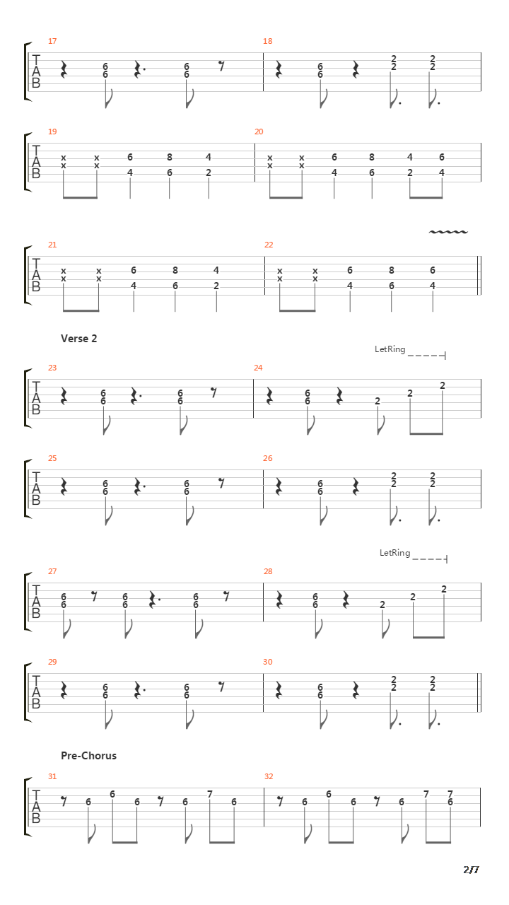 Halleluia吉他谱