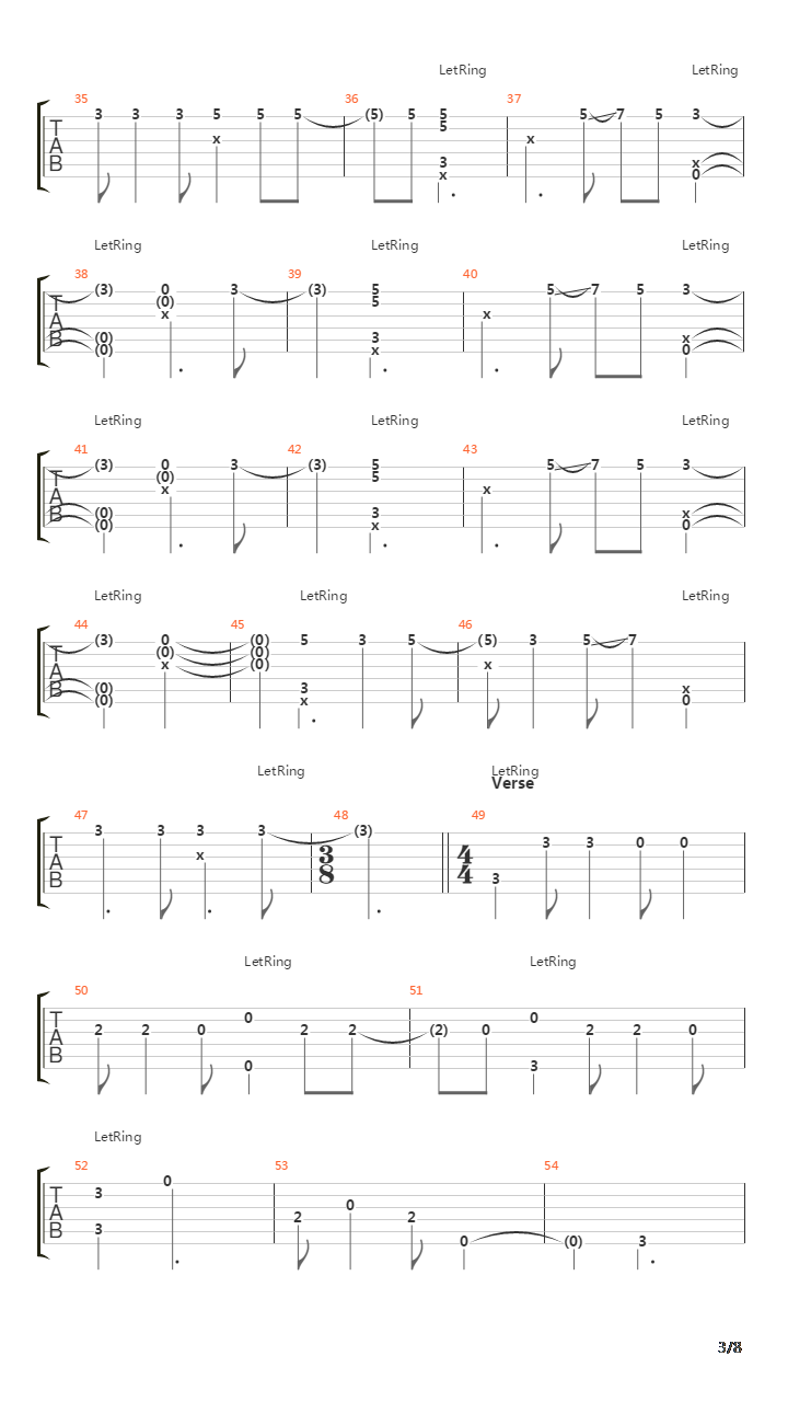 Close吉他谱