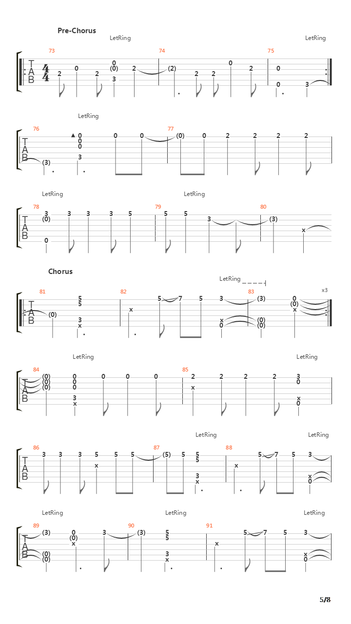 Close吉他谱