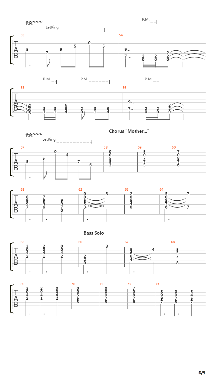 Ode To The Sun吉他谱