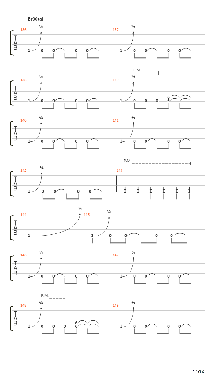 The Depths吉他谱