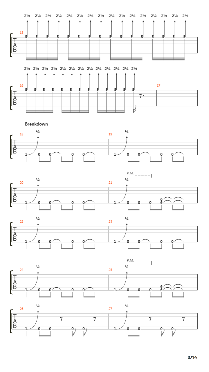 The Depths吉他谱