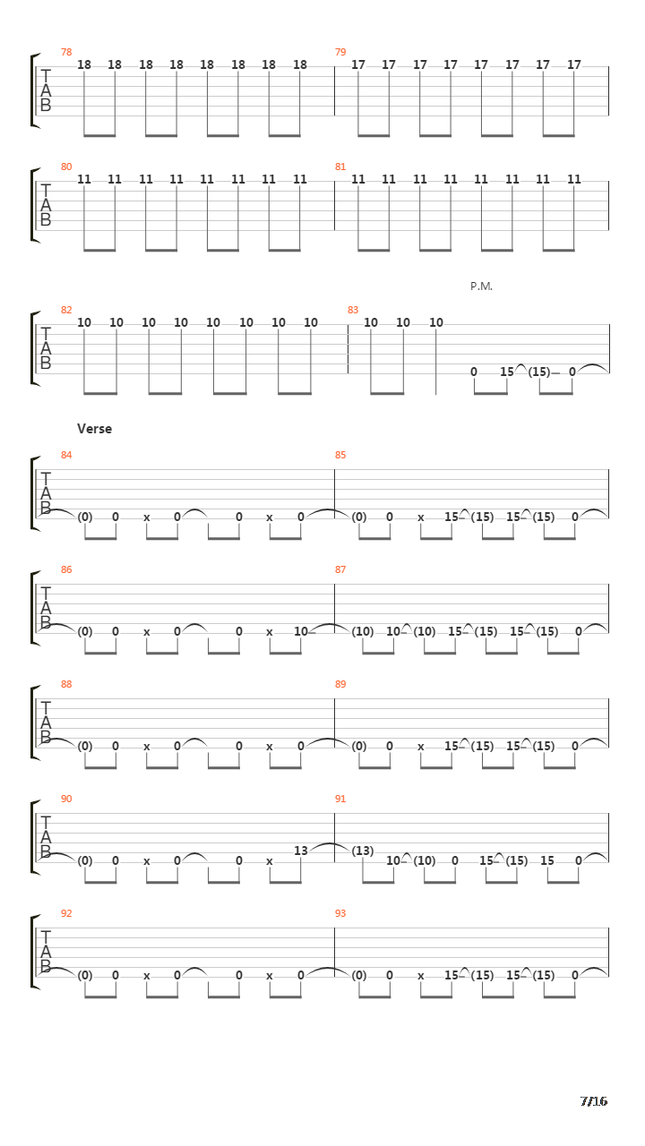 The Depths吉他谱