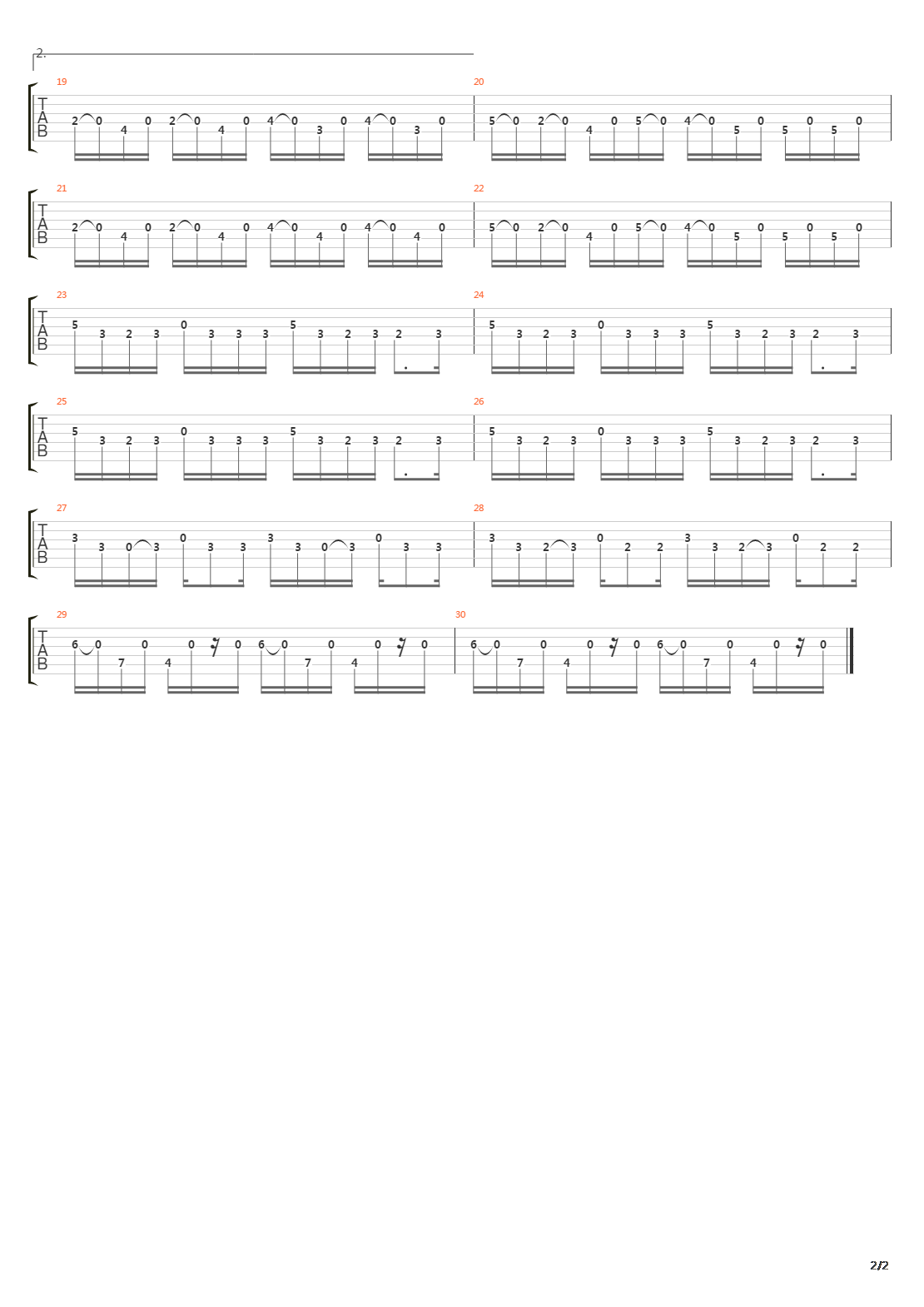 Music For A Found Harmonium吉他谱