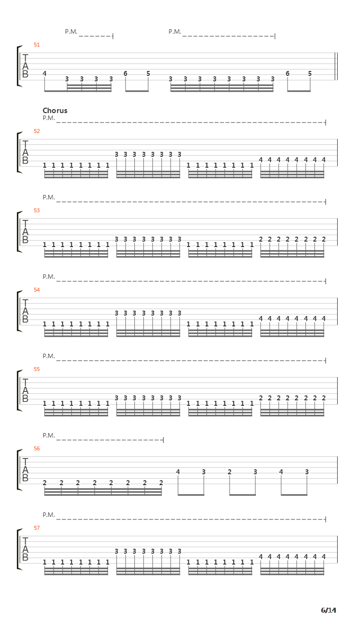 Parricide吉他谱