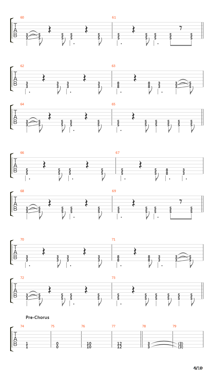 Ramm 4 Rammvier吉他谱