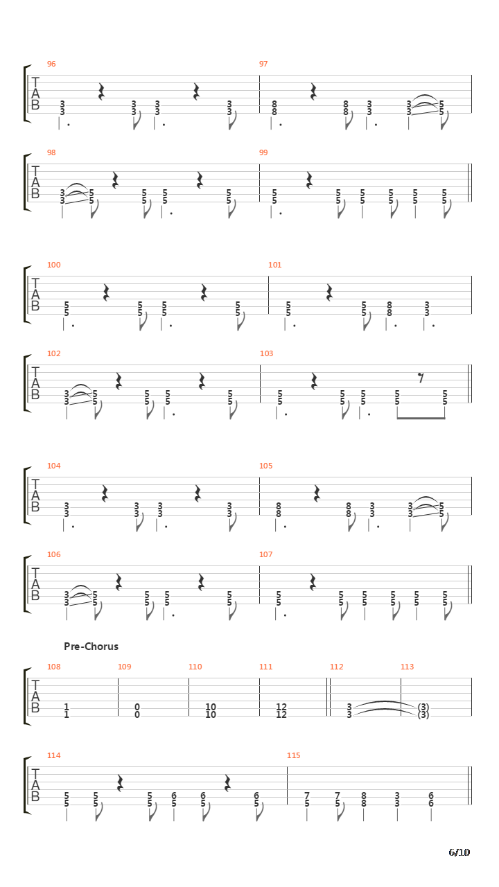 Ramm 4 Rammvier吉他谱