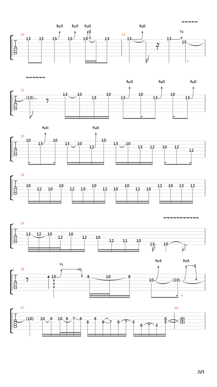 Talisman吉他谱