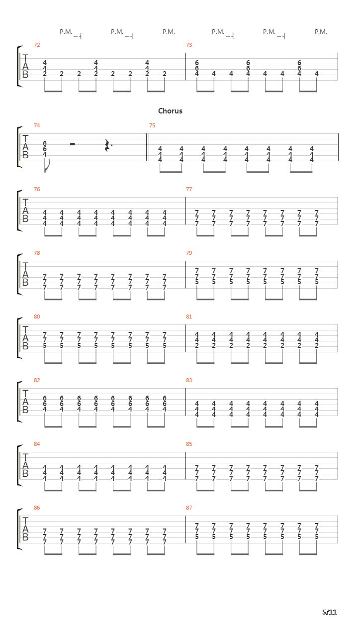 Ix吉他谱