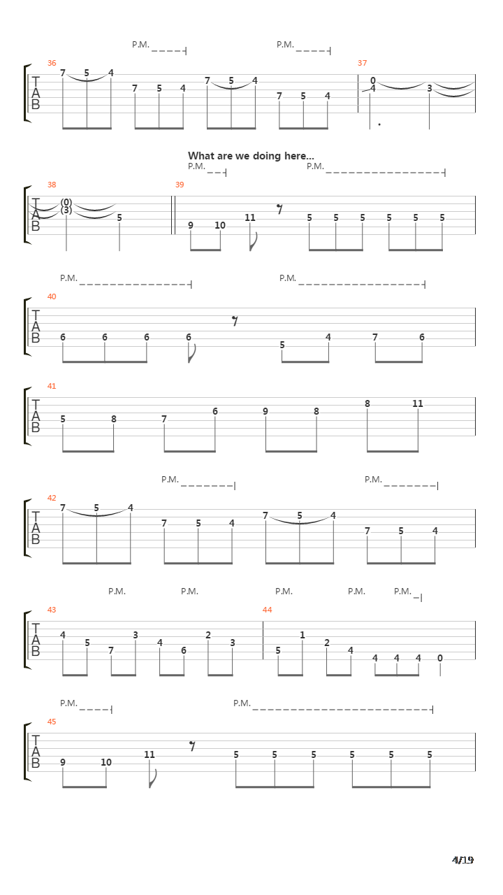 Another Sinking Ship吉他谱