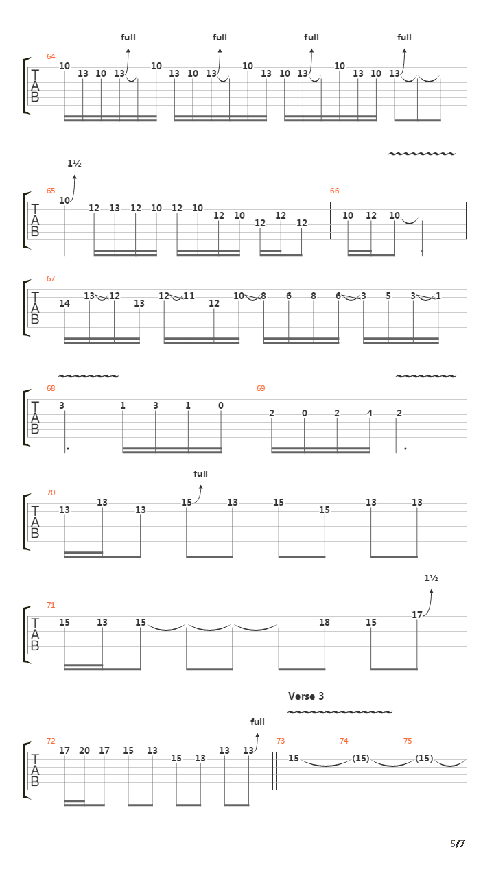 Between The Lines吉他谱