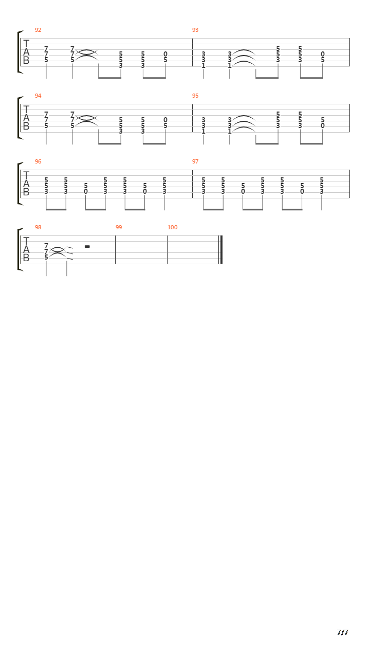 Between The Lines吉他谱