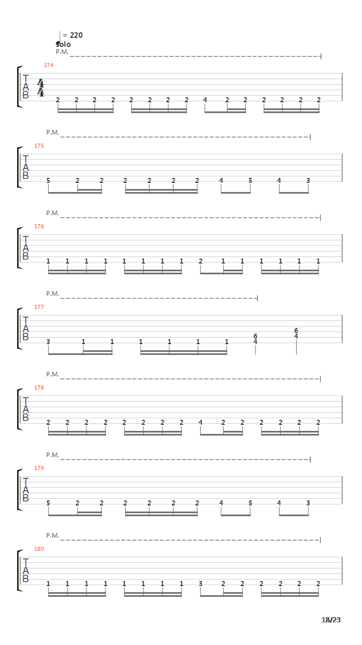 Prelude To Repulsion吉他谱