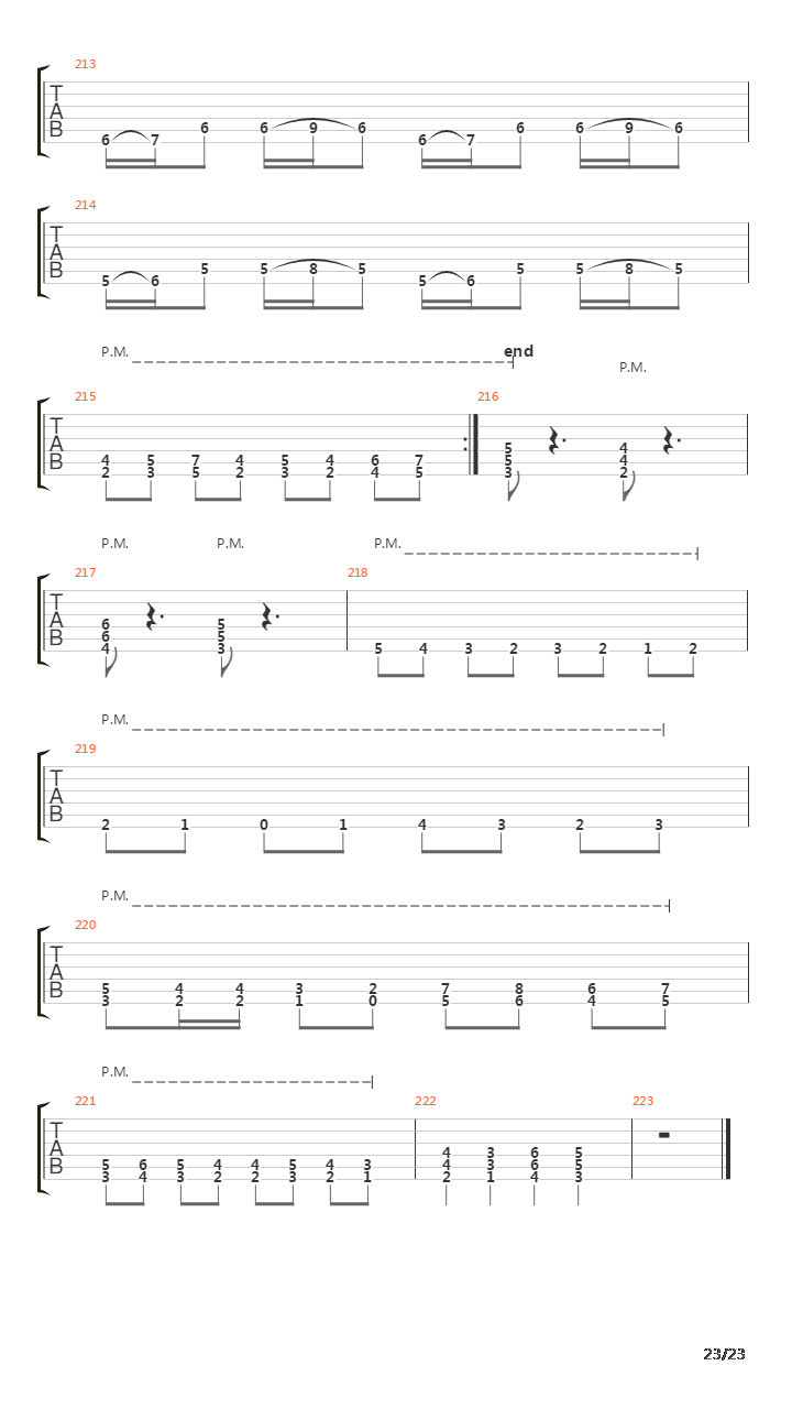 Prelude To Repulsion吉他谱