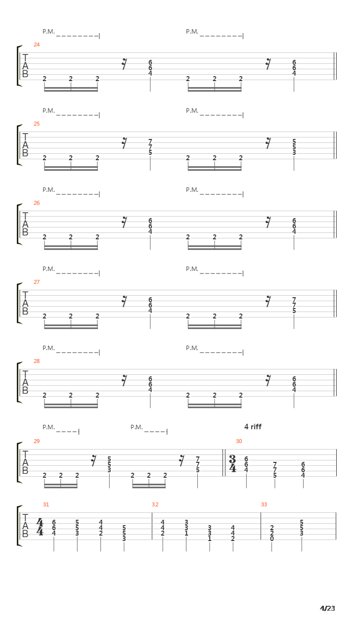 Prelude To Repulsion吉他谱