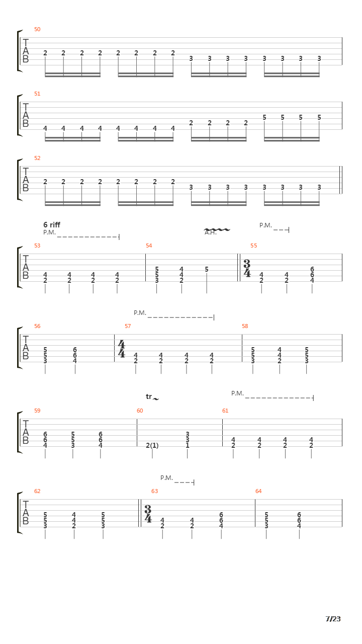 Prelude To Repulsion吉他谱