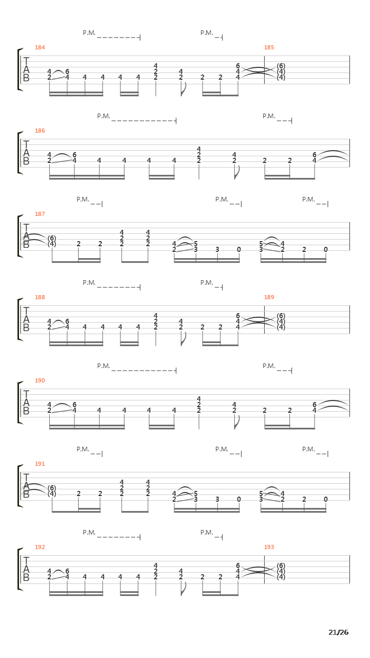 To Hell And Back吉他谱