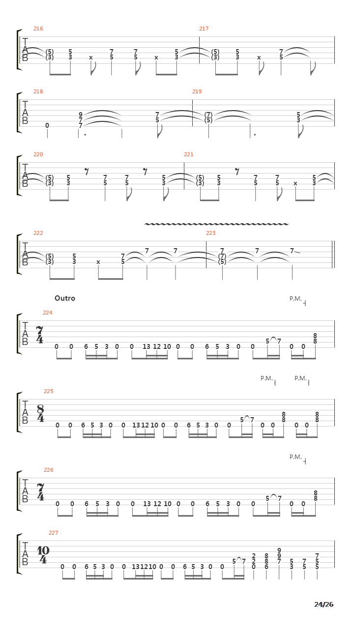 To Hell And Back吉他谱