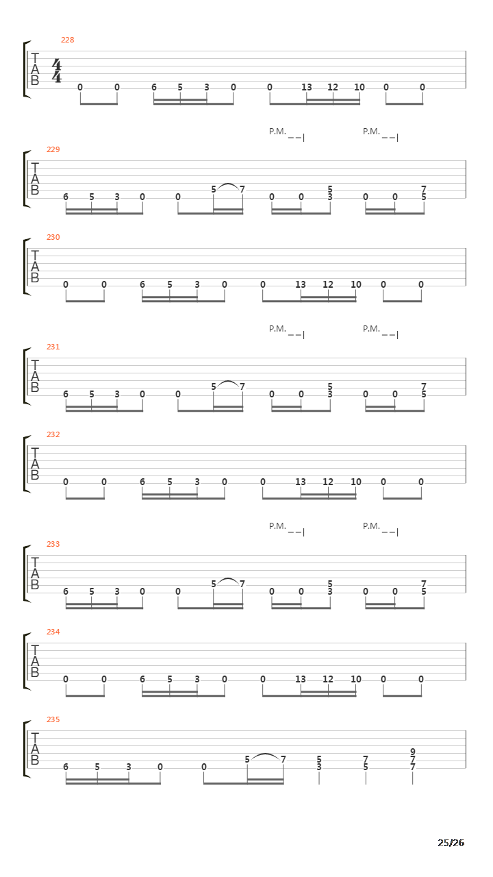 To Hell And Back吉他谱