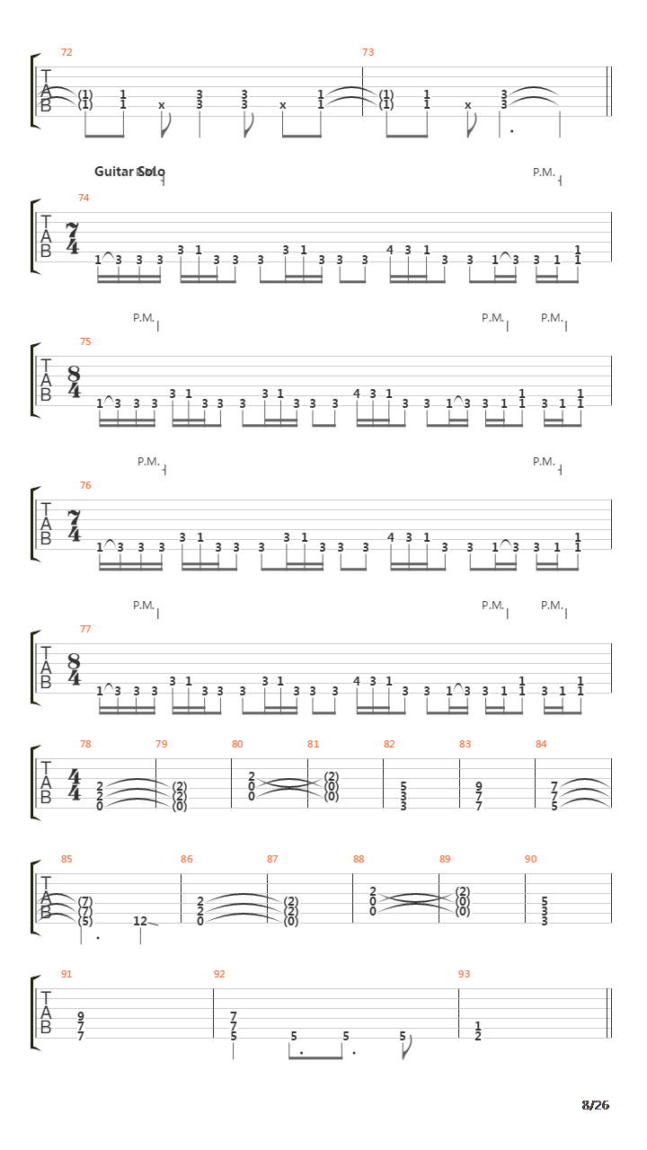 To Hell And Back吉他谱