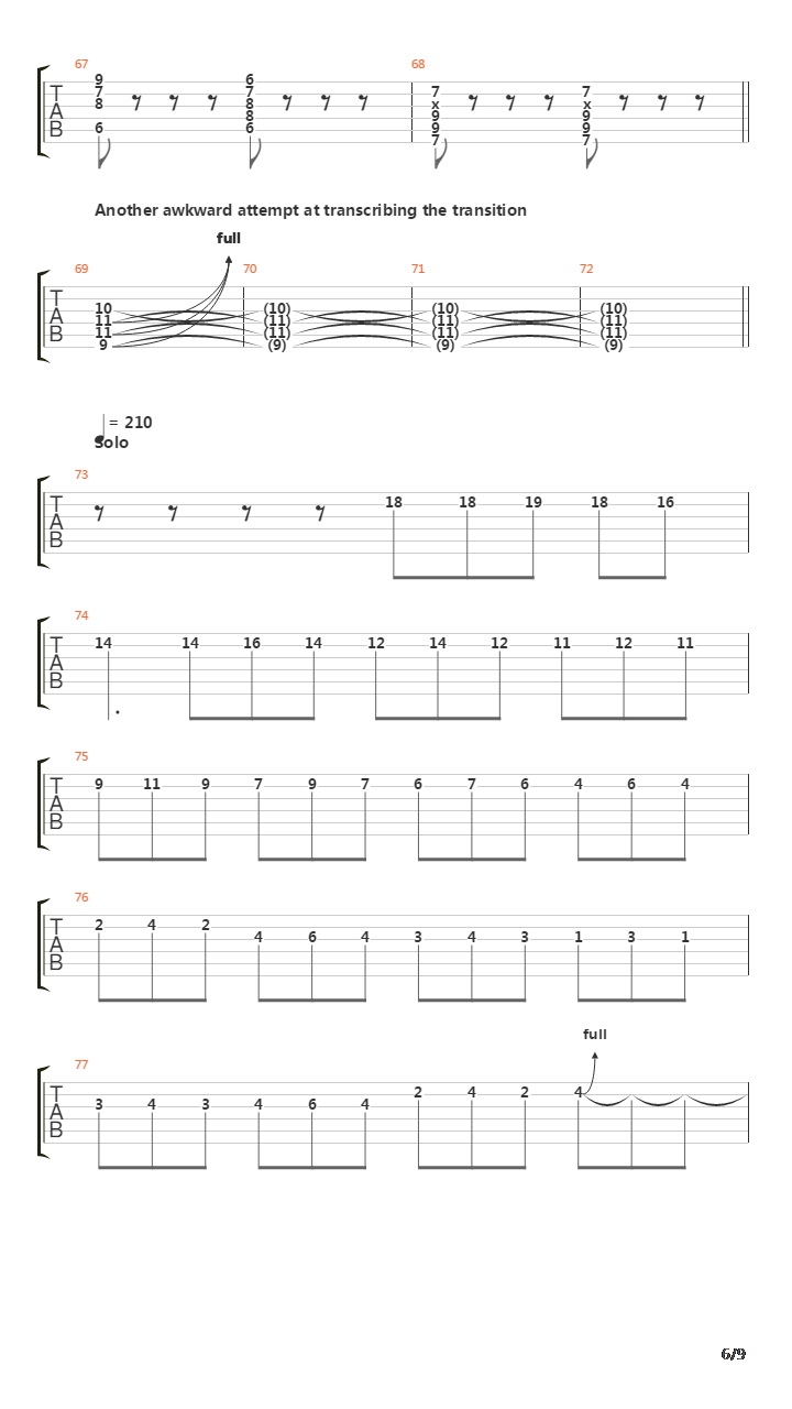 401K吉他谱