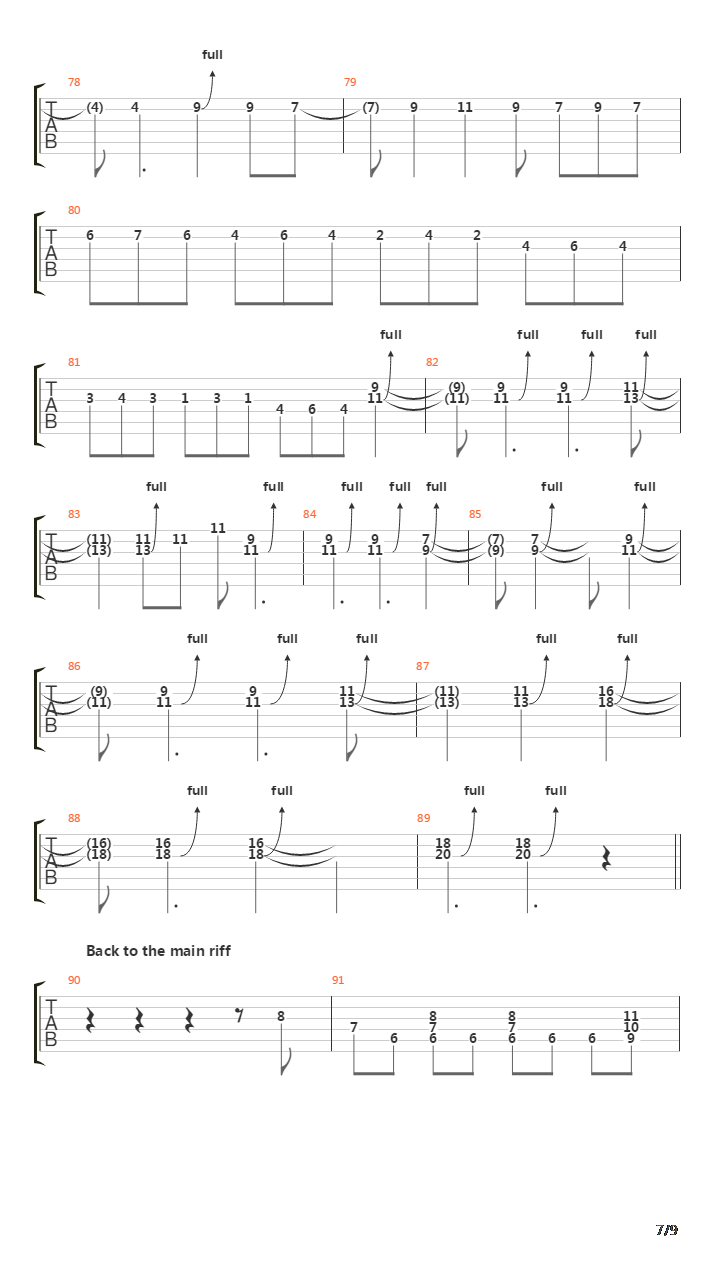 401K吉他谱